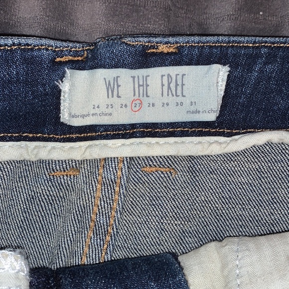 Free People Denim Mini Skirt - Picture 3 of 4